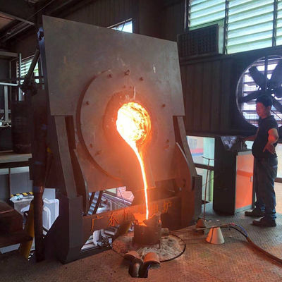 qualità  Steel Steel Scrap Melting Induction Furnace in 1 Ton Capacity fabbrica