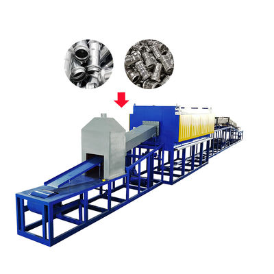 qualità  Stainless Steel Continuous Bright Heat Treatment Belt Parts Bright Annealing Tubular Annealing Furnace fabbrica